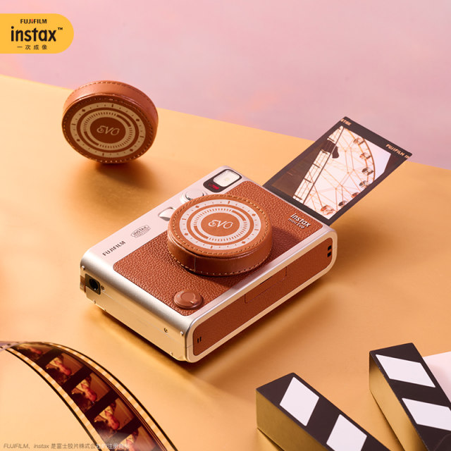 Fuji Camera Instax mini Evo Polaroid Camera One-time Imaging Digital Analog Retro 90 Upgraded Model