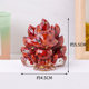 Natural crystal gravel glue nine-tailed fox resin creative crafts home office desk decoration ornaments
