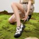 Camel sneakers 2025 summer new women's shoes casual breathable sandals women's outdoor Mary Zhen ugly cute hole shoes