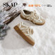 SKAP Galaxy Soda Cotton Tuan Saint Gabu De training shoes women's shoes 2025 autumn new warm and heightening furry shoes