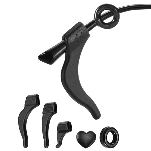 
Anti-falling glasses anti-slip artifact silicone cover for children's sports anti-falling eyes fixing back of ear pads anti-indentation ear pads