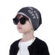 Children's pullover hat for boys and girls in spring and autumn winter pure cotton cloth double layer thin thick velvet head piled with ear protection trendy hat