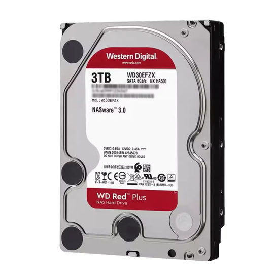 PMR Vertical WD30EFZX Western Digital Red Disk 3T Enterprise Computer Hard Drive NAS Server Storage Enterprise Class