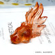 Three-dimensional goldfish mold DIY resin painting accessories crystal drop mold silicone mold material handmade ornament
