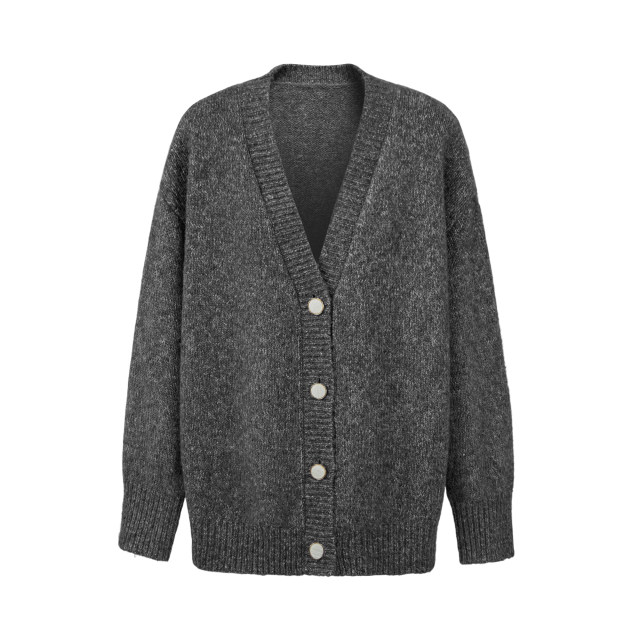Basic House/Baijia Hao Lazy and Relaxed Sweater Cardigan Jacket Women's 2025 Spring Slim Cardigan