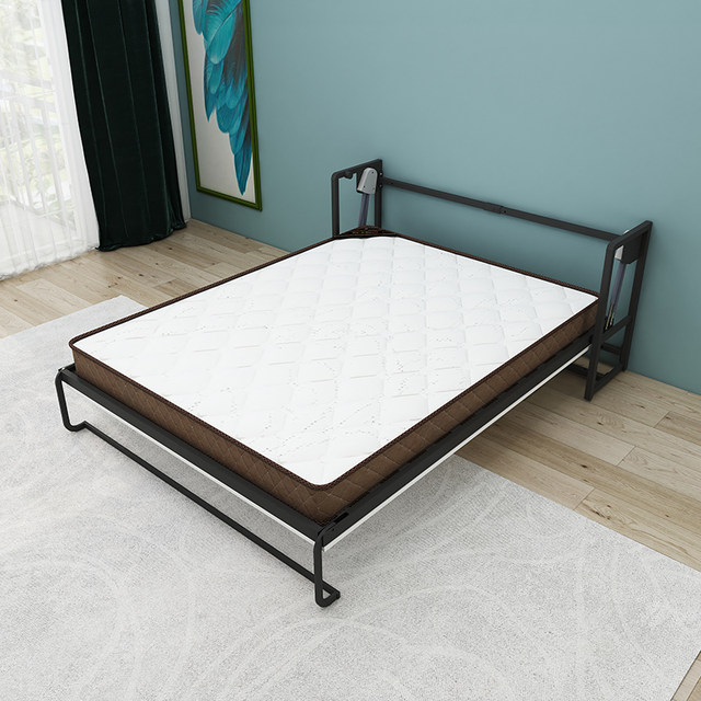 Boxless wall bed invisible folding bed hardware accessories under the bed rollover bed hidden bed Murphy bed that does not take up space