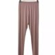Ultra-thin leggings, autumn pants, trousers, tight white nine-point linen pants, spring and autumn large size