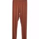 Ultra-thin leggings, autumn pants, trousers, tight white nine-point linen pants, spring and autumn large size