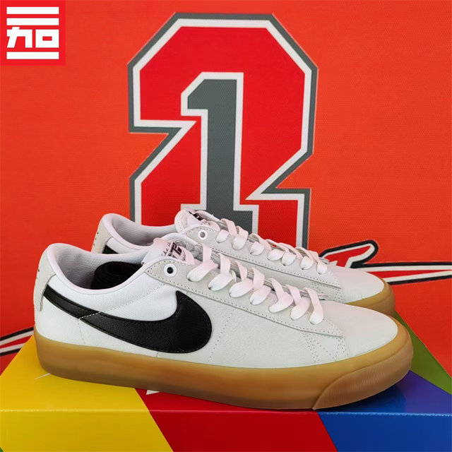 Nike Nike SB Blazer Zoom men's and women's casual air cushion low-top skate shoes DC7695-100-002
