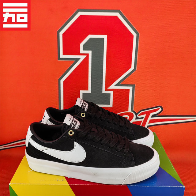 Nike Nike SB Blazer Zoom men's and women's casual air cushion low-top skate shoes DC7695-100-002
