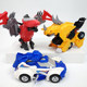 Dinosaur Transformers Car Sound and Optical Music Dragon King Kong Model Boys Puzzle Toys Children's Championship

