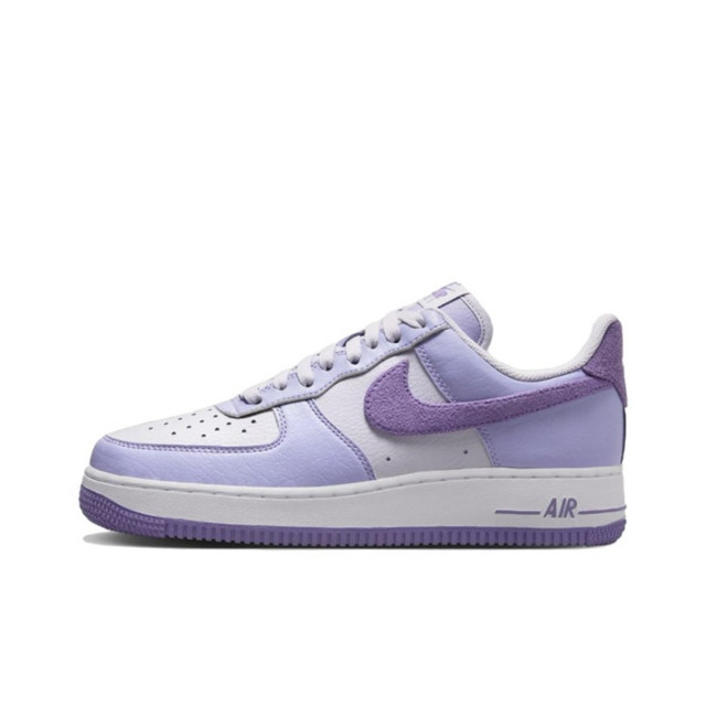 Nike/Nike AIR FORCE Air Force One white and purple versatile low