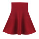 Autumn and winter large size knitted short skirt fat mm skirt slim A-line skirt age-reducing puffy skirt 200 Jin [Jin equals 0.5 kg] Student pleated skirt

