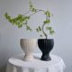 European style ceramic flowerpot export Nordic modern minimalist creative personality design indoor desktop flowerpot