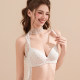 French small breasts gathering and large underwear adjustable type, sweet small floral bra set, bra
