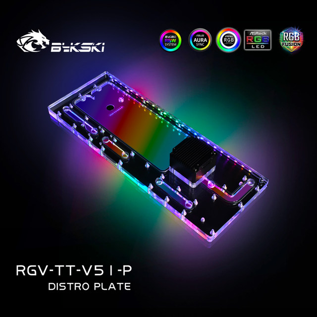 Bykski RGV-TT-V51-P TT View 51 Water Road Drivers Strand Water Cold ...