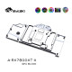 Bykski A-RX7800XT-X graphics card water block public version AMD Radeon RX 7800 XT