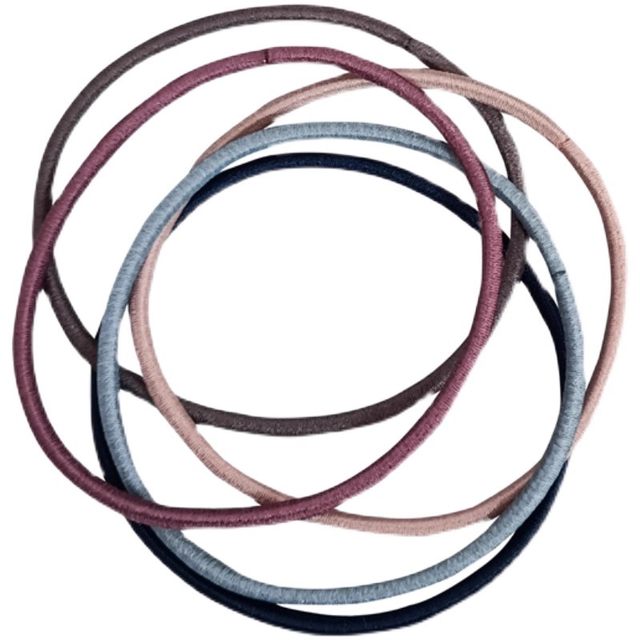 
Simple headband for women Korean style thin hair tied with hair without strangling without strangling rubber band temperament girl headband hair rope