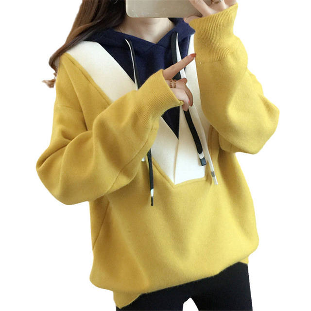 Clearance clearance counter withdraws extra large size fat mm300Jin [Jin equals 0.5kg] loose slimming fake two-piece plus velvet long-sleeved sweatshirt for women