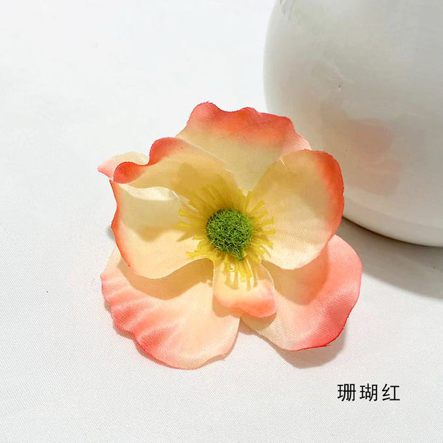 
Simulated poppy flowers ins style flower arrangement poppy fake flower wedding road guide home decoration hairpin diy accessories