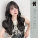 The new angel wings French bangs long curly hair Korean gentle overseas rolling big roll, natural fluffy three -dimensional head
