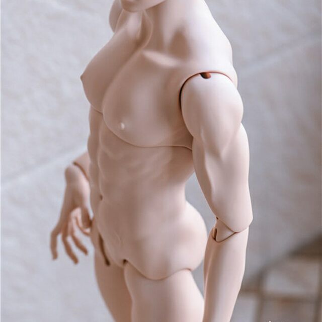 DF-A genuine BJD doll body SD male doll body 75CM big strong uncle muscular body color matching and wearable neck