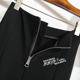 Spring design zippered hip slim fishtail black skirt women's 2025 new high-waisted A-line long skirt
