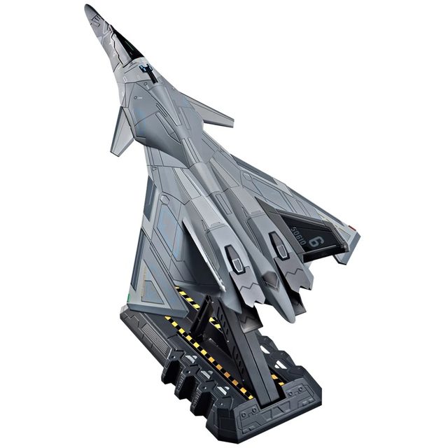 Genuine Baidi B fighter model Xuannv Hanguang Nantianmen plan aerospace mothership alloy collection ornaments