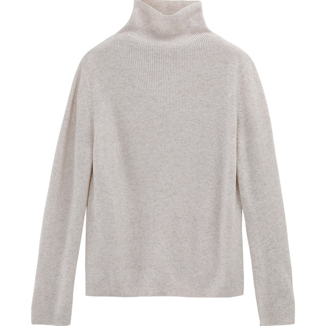 GCRUES Gentle and Woman Sweater Woman 2024 Packing Lazy Wind and Soft and Glutinous outer Wear Polyg up long sleeves
