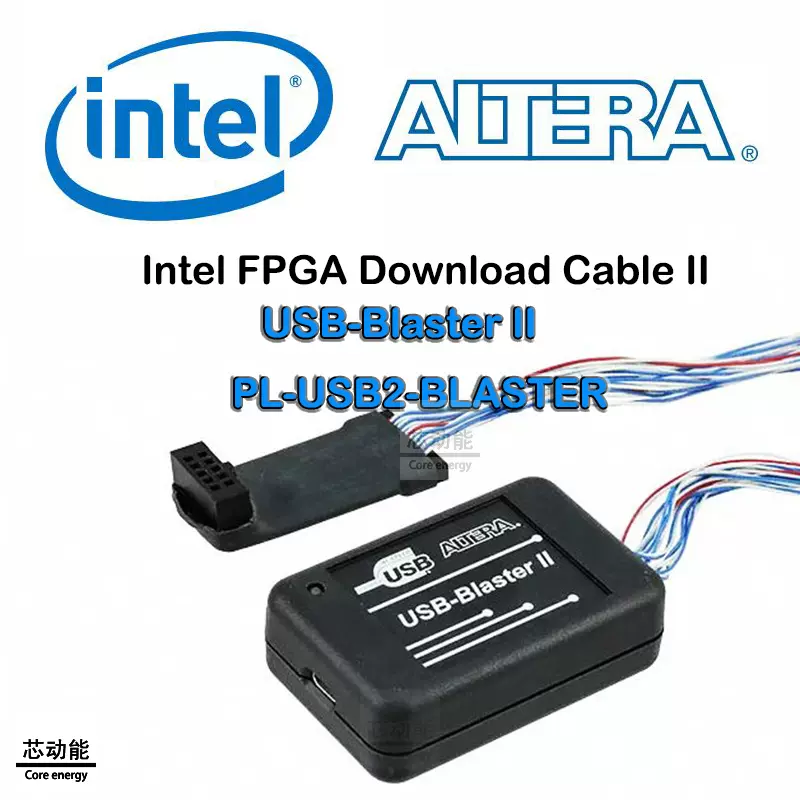 原裝USB-Blaster II Altera FPGA Intel 下載器PL-USB2-BLASTER