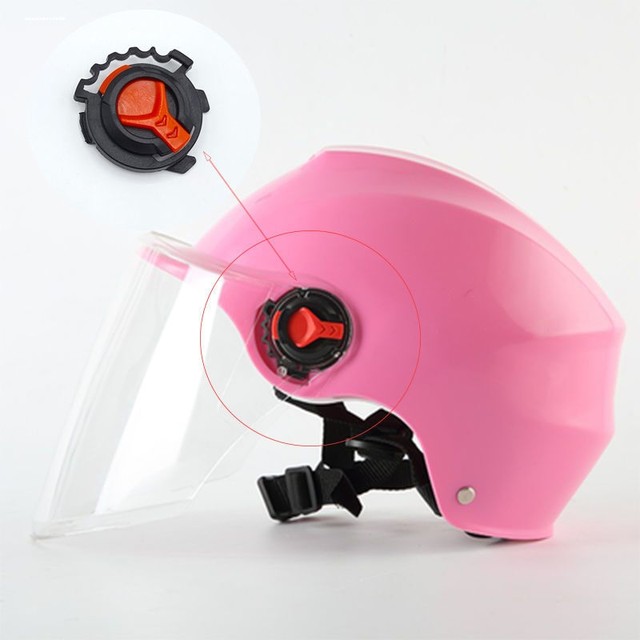 Helmet accessories lens fixed buckle electric electric vehicle motorcycle base Harley helmet takeaway universal