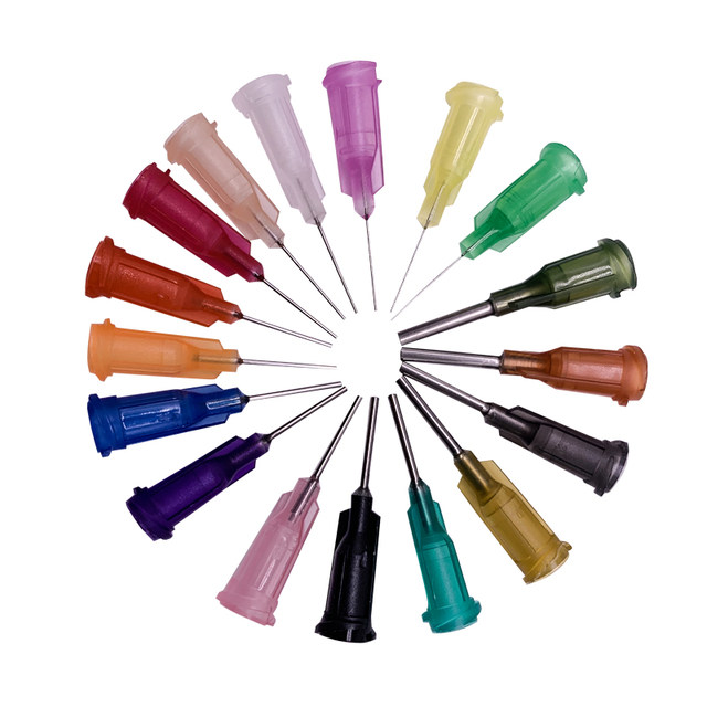 Plastic steel precision dispensing/rock dispensing needle tip/screw needle tip/thread dispensing needle tip Glue drier needle