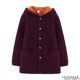 Middle-aged and elderly women's winter mid-length fashionable velvet thickened smock mother's large size warm coat grandma's cotton-padded jacket
