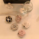 French style camellia brooch women's high-end corsage light luxury fashion temperament sweater pin accessories