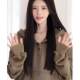 Ju Jingyi's same Korean style oversize American solid color high street fashion trendy hooded sweatshirt to make women slim and loose
