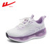 Pull-back running shoes for women, spring and autumn mesh shoes, women's casual running shoes, women's lightweight shock-absorbing air-cushion shoes, aerobics shoes, sports shoes