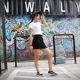 Large -size black skirt Half -body dress new straight tube sports high waist thin hip skirt loose waist casual A -line skirt
