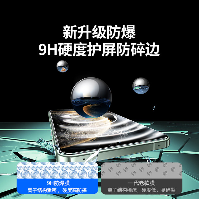 Green Alliance is suitable for Huawei Mate60 tempered film mate70 mobile phone film Pura70Mate30Mate80 explosion-proof Honor 400/X70/90GT/nova14 vitality version P40 Pro soft film