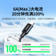 Green type-c data cable fast charging suitable for Huawei charging cable Honor Xiaomi Android Mate60Pro braided USB to typec66w charging cable typec car 6a flash charging data cable