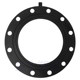 Rongsheng UPVC flange gasket EPDM rubber gasket PVC flange sealing gasket ptfe fluorine rubber gasket