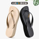 Luradi thick-soled flip-flops women's wedge summer non-slip mid-heel outer wear flip-flops seaside simple beach shoes