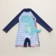 666 Foreign Trade European and American boy one-piece swimsuit cute multiple printed boy triangle swimsuit fashion children's swimsuit
