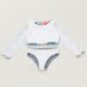 666 discount for small and medium-sized girls split triangle swimsuit set seaside vacation hot spring swimming sun protection swimsuit suit