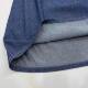 Daily single large pocket mid-length denim skirt for women in spring and summer new style over knee A-shaped slim high waist pure cotton
