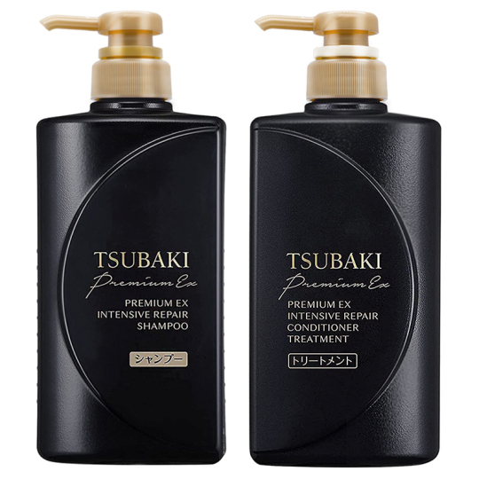 椿シベイQiブラックヤオシャンプー＆コンディショナー490ml x 2