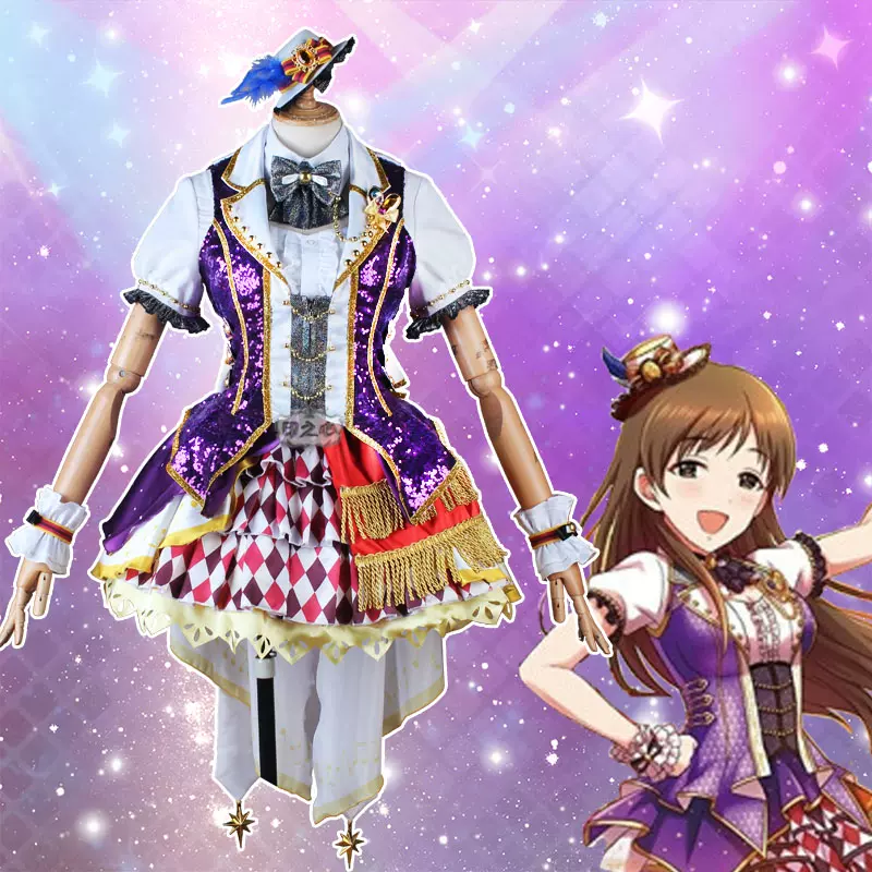 印之心cos服偶像大师灰姑娘 幻想曲 官方新衣装打歌服