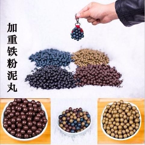 Slingshot mud ball safety mud ball magnetic weighted pellet bullet 8mm9mm10mmm marble mud ball super hard pottery ball