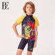 BE Fan De'an changed 2025 new children's one-piece split swimsuit quick-drying swimsuit sun protection anti-chlorine vacation swimming
