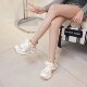 New large-size shoes 41-43 summer 2025 fashion sports and casual light and versatile thick-soled dad shoes Qianzuhui