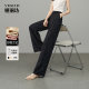 Yalida tie-dye ice silk Yamamoto women's pants thin wide-leg pants summer pants 2025 new straight-leg pants casual pants